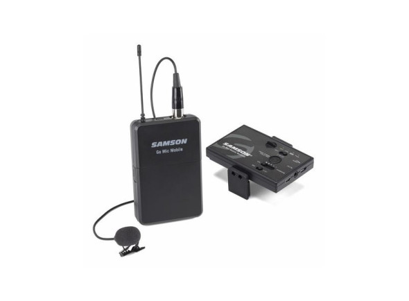 Samson Microfone de Lapela Wireless Go Mic Mobile Samson Microfone de Lapela Wireless Go Mic Mobile